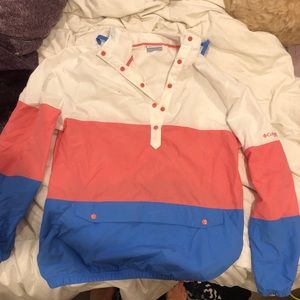 COPY - Columbia color block waterproof pullover
